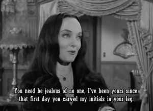 Displaying (20) Gallery Images For Morticia And Gomez Addams Quotes...