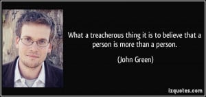 More John Green Quotes