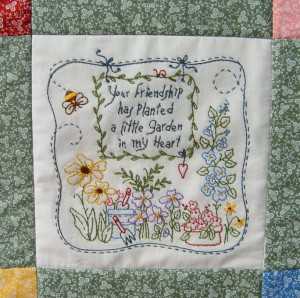 Home | Seasons & Holidays | Summer | Friendship's Garden Quilt