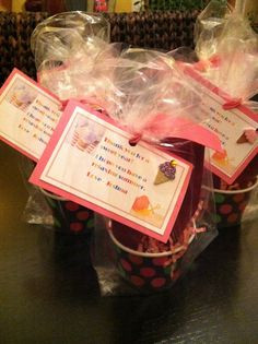 Ice cream cup gift card holders for teacher gifts I'm thinking about ...