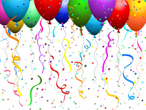 Picture with balloons for birthday wallpapers and images