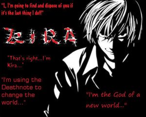 Funny Death Note Quotes