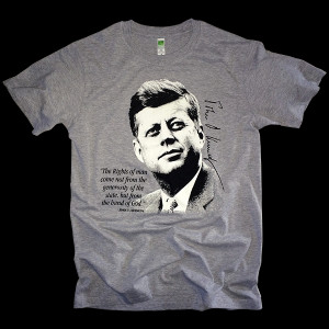 Home / God Bless America / John F Kennedy Rights of Man Quote