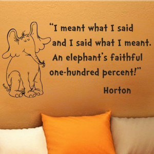 Horton Hears a Who Wall Quote