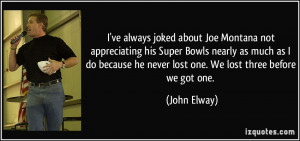 Joe Montana Quotes