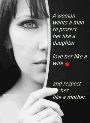 Please treat women with respect.