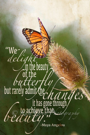 , ask the butterfly. Maya Angelou. #quote For more quotes and jokes ...