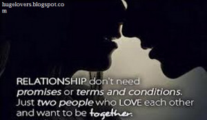 relationship don t need promises motivational relationships quotes ...
