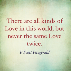 Fitzgerald Quote on Love