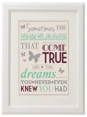 ... 10 Framed typography quote print wall art by VictoriaLoves, £12.00