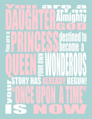 am a princess because my father is the king of kings ♡