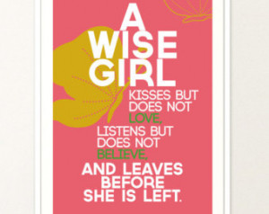 Girl Bedroom Quote Women Quote Typo graphy Poster Inspirational Quote ...