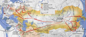 Mongol Invasion of China Map