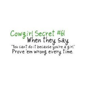 Cowgirl Secrets Quotes