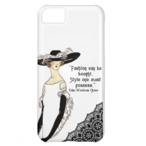 1920s Vintage Illustration: Fashion and Style iPhone 5C Cover