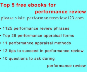Performance Appraisal Phrases