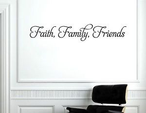 ... -Family-Friends-Vinyl-Wall-Decal-Vinyl-Wall-Quote-U-Pick-Color-23-x-4