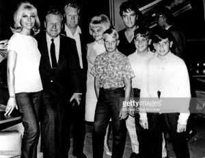News Photo : Elvis Presley and his family including his father...