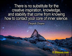 There is no substitute for the creative inspiration, knowledge, and ...