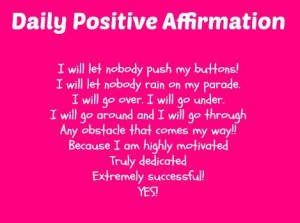 Daily Positive Affirmation!