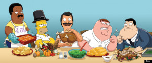 Thanksgiving TV 2012: Homer Simpson, Peter Griffin And Fox's Animated ...