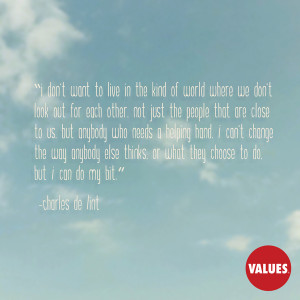 An inspiring quote about #reachingout from www.values.com #dailyquote ...
