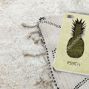 Psych Pineapple Quotes Psych pineapple quotes case for iphone 5, 5s, 4 ...