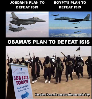 Jordan and Egypt Want To Kill ISIS While Obama Wants to Give Them Jobs