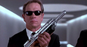 Tommy Lee Jones as Agent K in Men in Black (1997)