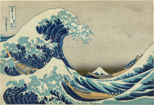 The Great Wave off Kanagawa , c. 1829-32