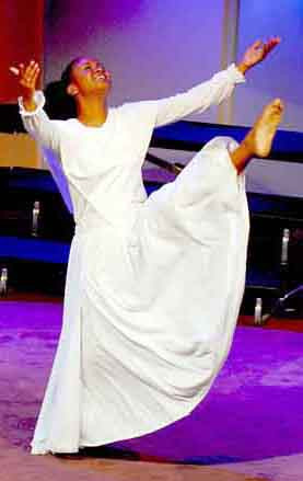 Is “praise dancing” during worship appropriate?