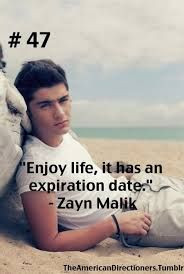 Zayn Malik quote of the week... October 27 2013