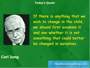 Carl Jung: Look at yourself too