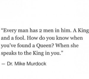 Mike Murdock “The King and the Queen” Quote