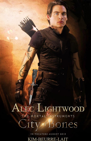 Alec Lightwood. Kevin Zegers. The mortal instruments city of bones ...