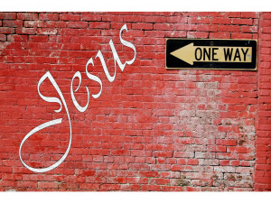 Jesus: one way Papel de Parede Imagem