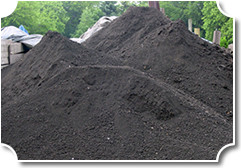 our top soil is made of pulverized black dirt pulled from area ...