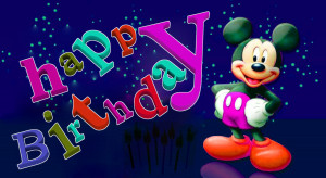 happy birthday mickey mouse HD wallpaper Wallpaper with 1352x740 ...