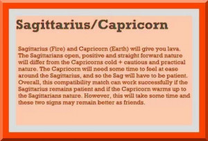 Sagittarius/ Capricorn