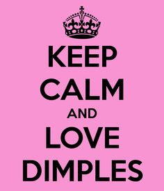 & Relationships - Do You Have a Dimple? I love my dimple! - Dimples ...