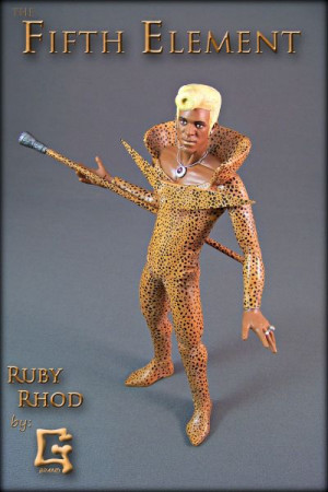 Fifth Element Costume Ruby Rhod Ruby rhod. fifth element