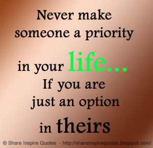... quotes quotes on life life quotes and sayings priority option quotes