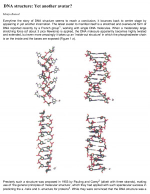 Dna Structure Yet...