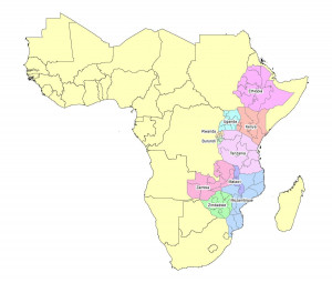 Food Insecurity Several Countries Sub Saharan Africa East