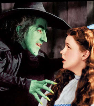 Wicked Witch and Dorothy - the-wicked-witch-of-the-west Photo