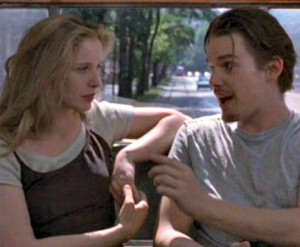 ... to tell when you’re hanging out with someone, and when you’re