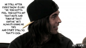 gifs pierce the veil vic fuentes mike fuentes Hot Topic papa fuentes