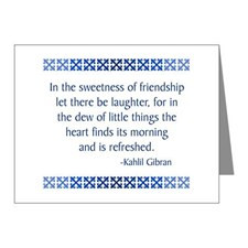 Friend Friendship Saying Sayings Thank You Cards & Note Cards