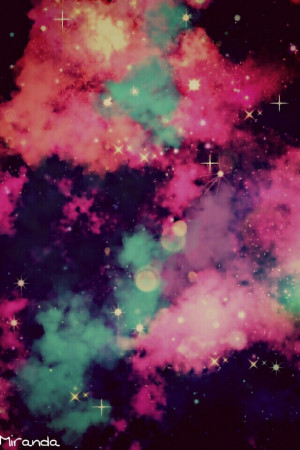 blue, cute, galaxy, pink, pretty, purple, sparkles, wallpaper