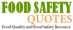 Quotes About Food Safety